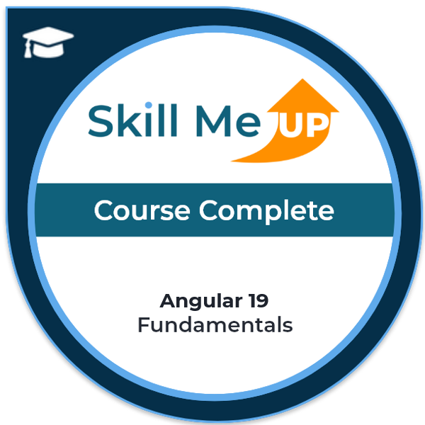 Angular 19 Fundamentals Badge